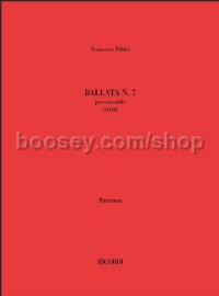 Ballata n° 7 (Score)